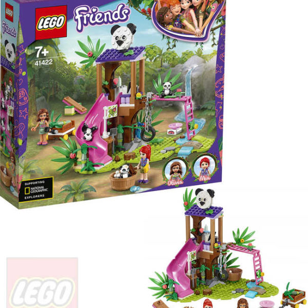 LEGO FRIENDS Pandí domek na stromě v džungli 41422 STAVEBNICE