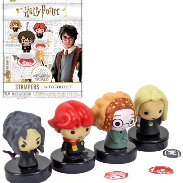 Razítko na tužku figurka Harry Potter různé druhy v sáčku s překvapením