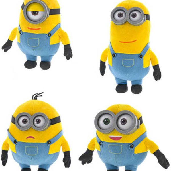 PLYŠ Postavička Mimoni (Minions) 22-30cm 4 druhy *PLYŠOVÉ HRAČKY*