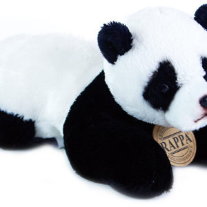 PLYŠ Medvídek Panda ležící 18cm Eco-Friendly *PLYŠOVÉ HRAČKY*