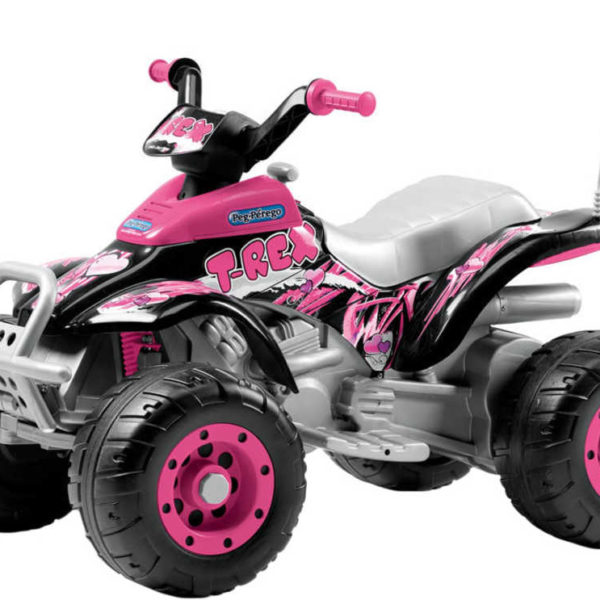 PEG PÉREGO CORRAL T-REX 330W 12V PINK Elektrické vozítko