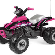 PEG PÉREGO CORRAL T-REX 330W 12V PINK Elektrické vozítko