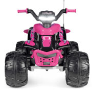 PEG PÉREGO CORRAL T-REX 330W 12V PINK Elektrické vozítko