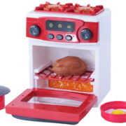 Sporák dětský herní set s nádobím a potravinami na baterie Světlo Zvuk