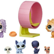 HASBRO LPS Divadlo herní set zvířátka Littlest Pet Shop s doplňky a nálepkami