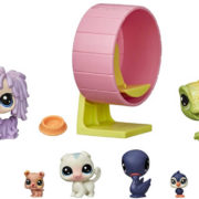 HASBRO LPS Divadlo herní set zvířátka Littlest Pet Shop s doplňky a nálepkami