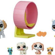 HASBRO LPS Divadlo herní set zvířátka Littlest Pet Shop s doplňky a nálepkami