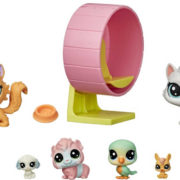 HASBRO LPS Divadlo herní set zvířátka Littlest Pet Shop s doplňky a nálepkami