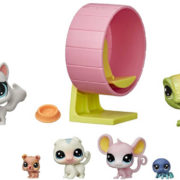 HASBRO LPS Divadlo herní set zvířátka Littlest Pet Shop s doplňky a nálepkami