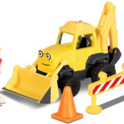 DICKIE Bořek stavitel set auto volný chod + figurka s doplňky různé druhy kov