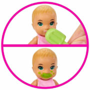 MATTEL BRB Barbie Skipper miminko herní set s doplňky 3 druhy