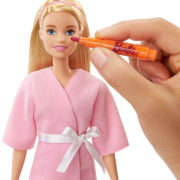 MATTEL BRB Barbie salón krásy set panenka s pejskem a doplňky