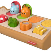 FISHER PRICE Baby zvířátka vyskakující pro miminko plast