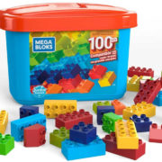 MEGA BLOKS Baby kostky plastové Junior box set 100ks STAVEBNICE