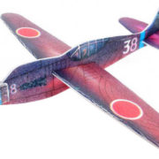 Letadlo bojové polystyrenové soft házecí 20cm 2.světová válka různé druhy
