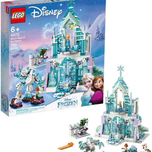 LEGO PRINCESS FROZEN Elsa a její kouzelný ledový palác 43172 STAVEBNICE