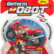 Transformer motorka/robot 11cm plast transrobot různé barvy