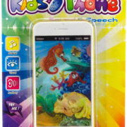 Telefon dětský mobilní 13cm na baterie různé barvy Světlo Zvuk plast