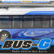RC Autobus na vysílačku na baterie 2 barvy plast Světlo