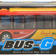 RC Autobus na vysílačku na baterie 2 barvy plast Světlo