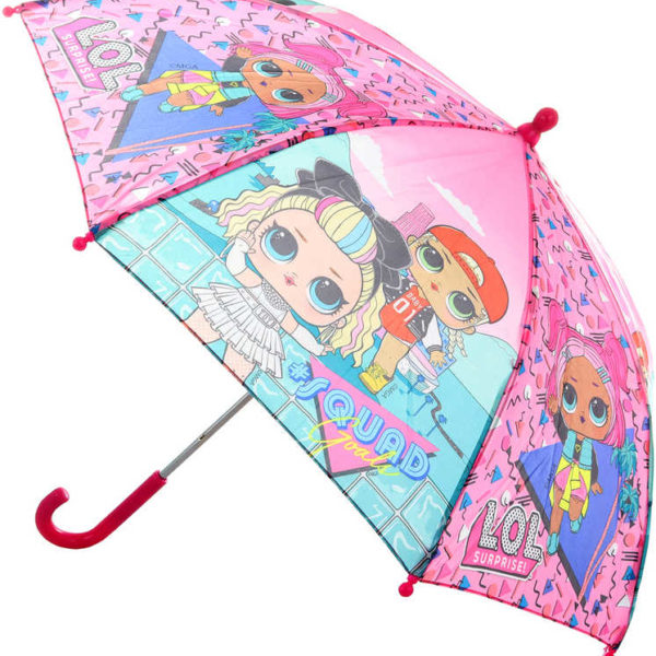 L.O.L. Surprise deštník holčičí 66x55cm s LOL panenkami manuální otevírání