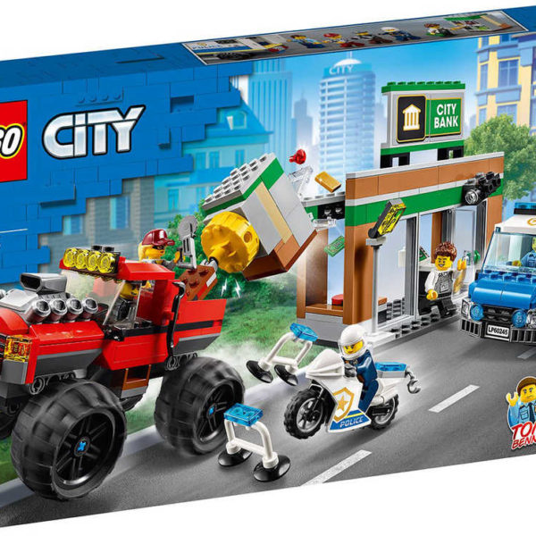 LEGO CITY Loupež s monster truckem 60245 STAVEBNICE
