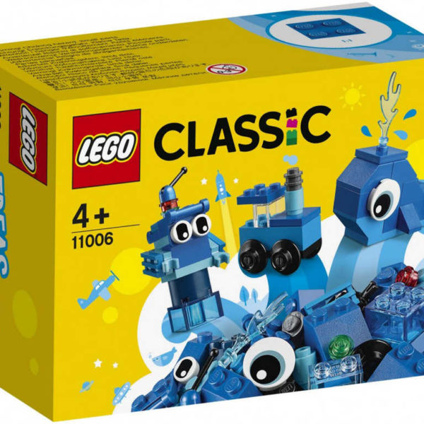 LEGO CLASSIC Modré kreativní kostičky 11006 STAVEBNICE