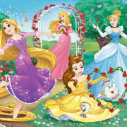 TREFL PUZZLE Disney Princezny skládačka 27x20cm 30 dílků