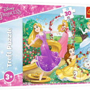 TREFL PUZZLE Disney Princezny skládačka 27x20cm 30 dílků