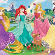 TREFL PUZZLE Disney Oblíbené princezny skládačka 33x22cm 60 dílků