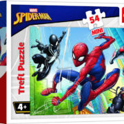 TREFL PUZZLE Spiderman Proti padouchům mini 20x13cm 54 dílků 4 druhy