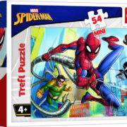 TREFL PUZZLE Spiderman Proti padouchům mini 20x13cm 54 dílků 4 druhy