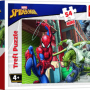 TREFL PUZZLE Spiderman Proti padouchům mini 20x13cm 54 dílků 4 druhy