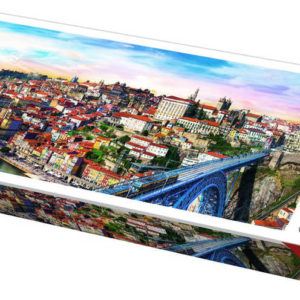 TREFL PUZZLE Panoramatické foto Portugalsko skládačka 66x23,5cm 500 dílků