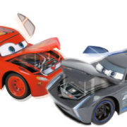 DICKIE RC Auto Blesk McQueen Crash Turbo na vysílačku 2,4GHz na baterie Auta (Cars)