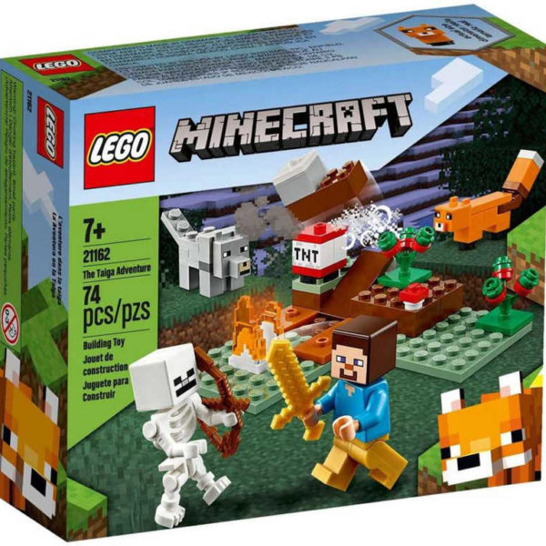 LEGO MINECRAFT Dobrodružství v tajze 21162 STAVEBNICE