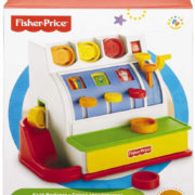 FISHER PRICE Baby pokladna registrační naučná set s mincemi plast