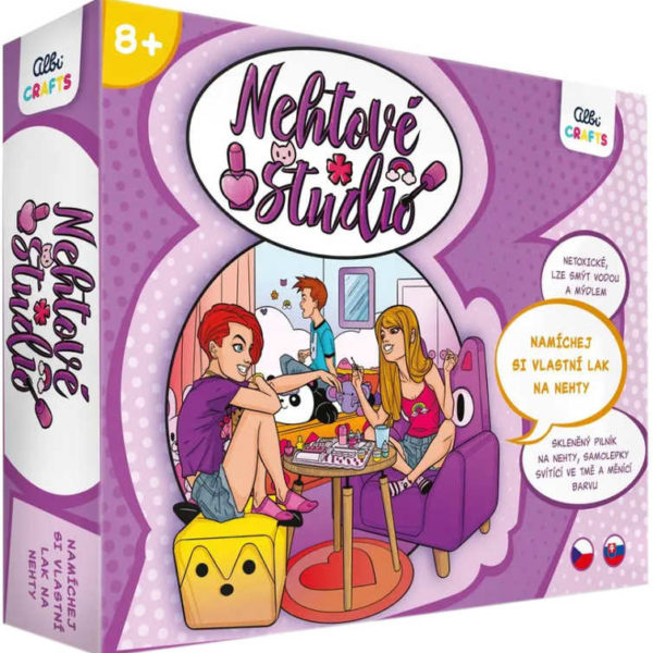 ALBI Crafts Nehtové studio kreativní set výroba laků na nehty ALBI Crafts Nehtové studio kreativní set výroba laků na nehty
