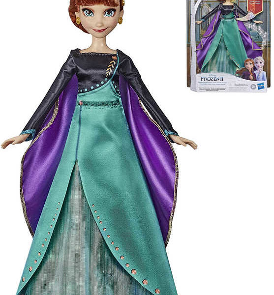 HASBRO Panenka Anna Frozen 2 (Ledové království) zpívá na baterie Světlo Zvuk