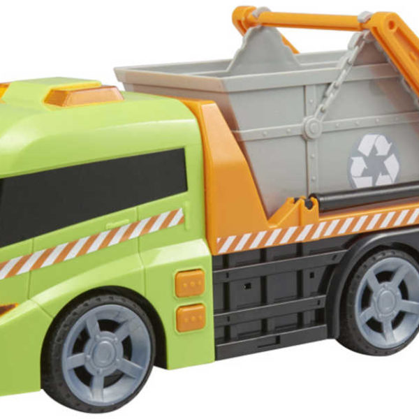 Teamsterz auto popeláři s kontejnerem na baterie Světlo Zvuk plast