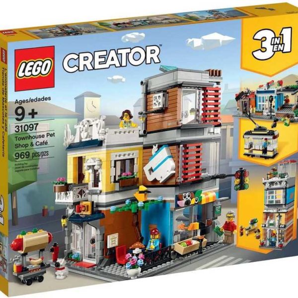 LEGO CREATOR Zverimex s kavárnou 3v1 31097 STAVEBNICE