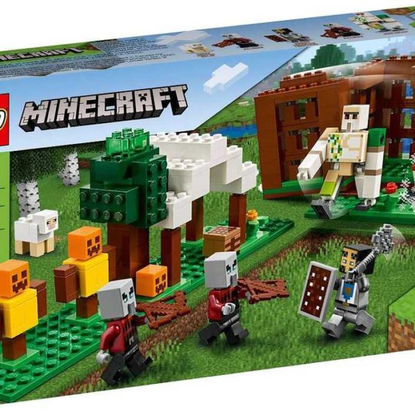 LEGO MINECRAFT Základna Pillagerů 21159 STAVEBNICE