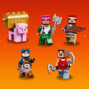 LEGO MINECRAFT Bitva o rudit 21163 STAVEBNICE