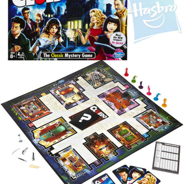 HASBRO HRA Cluedo detektivní *SPOLEČENSKÉ HRY*