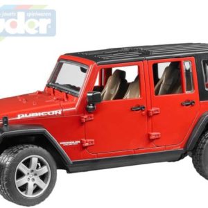 BRUDER Auto model Jeep Wrangler červený 1:16 plast 02525 (2525)