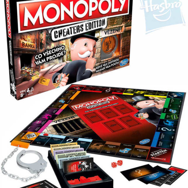 HASBRO HRA Monopoly Cheaters edition CZ *SPOLEČENSKÉ HRY*