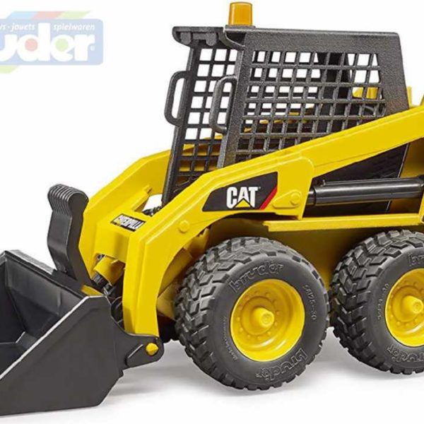 BRUDER 02481 Čelní žlutý kolový nakladač Cat Bob model 1:16 plast