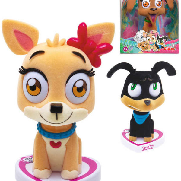 SIMBA Chi Chi Love Figurka pejsek s kývací hlavou plast 4 druhy