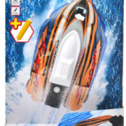 DICKIE Člun Speed Boat 15cm navíjecí motor nafukovací do vody 2 barvy