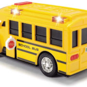 DICKIE Autobus školní žlutý volný chod na baterie Světlo Zvuk